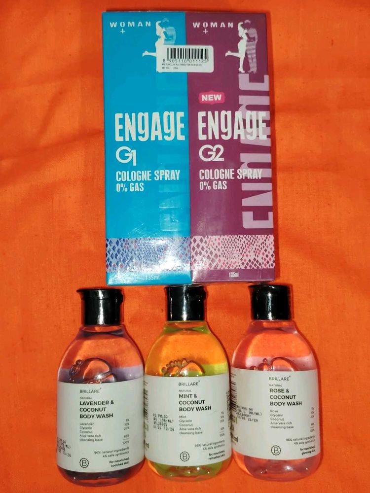 Engage 135ML x 2PC &amp; Brillare200MLx3Pc