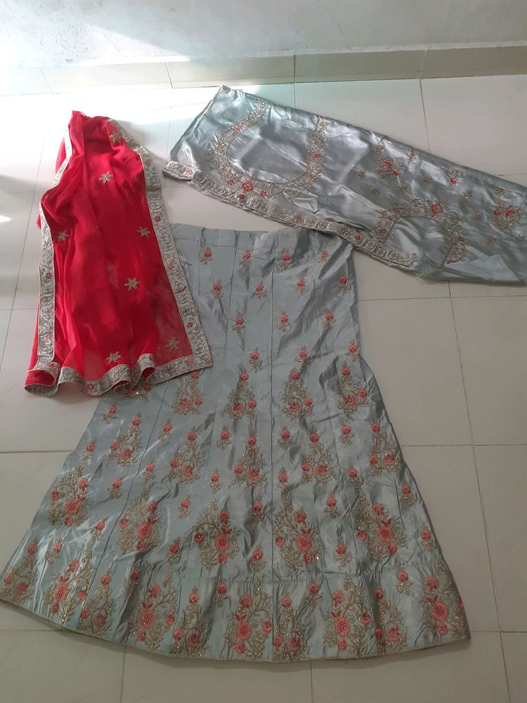 🆕Lahenga Choly With Full Dupatta
