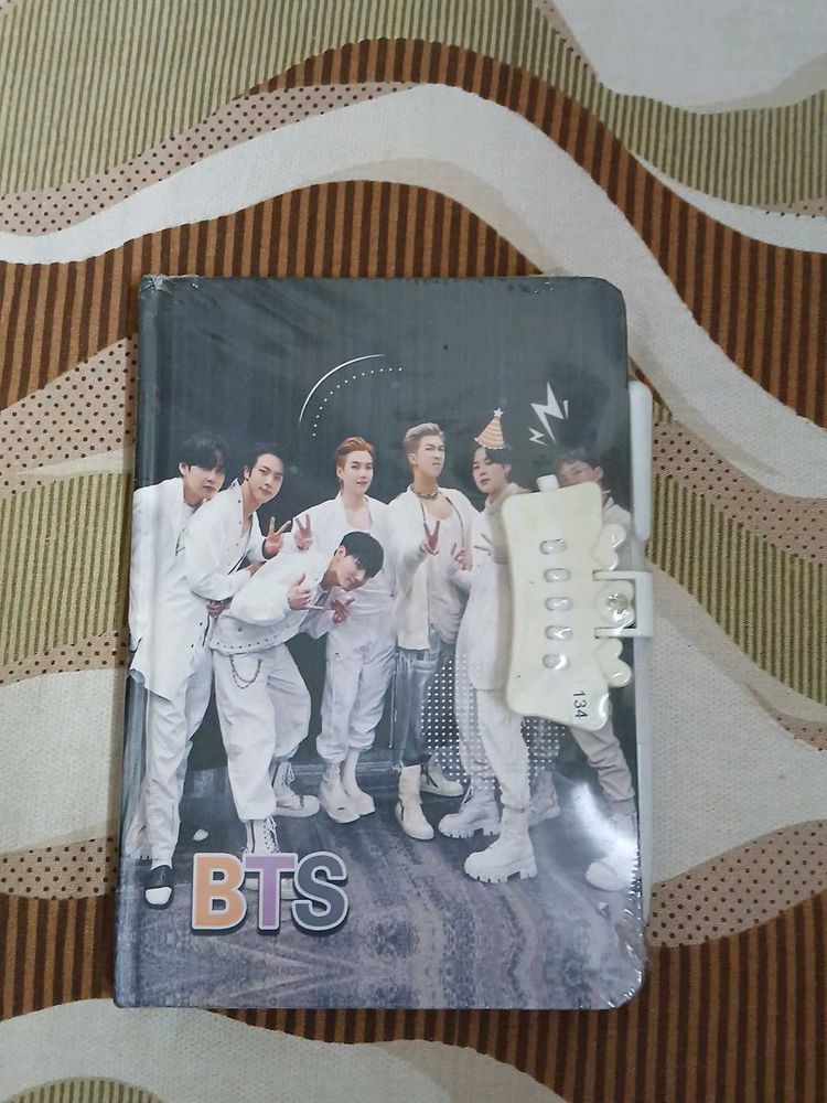 BTS Locked Diary