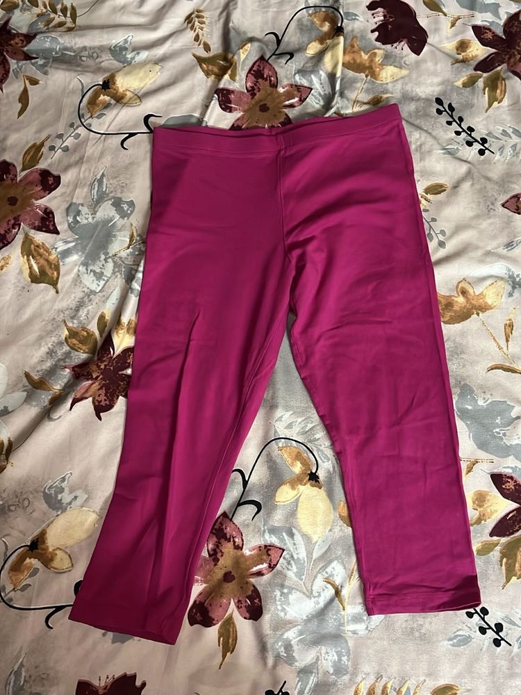 Bright Pink Capris
