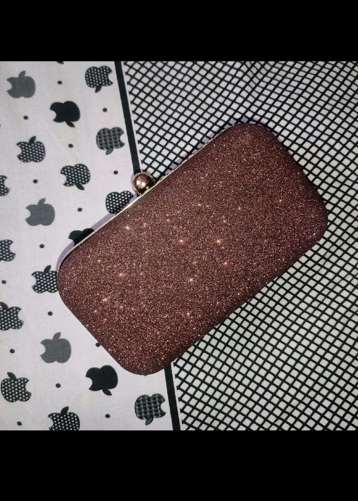 Maroon clutch