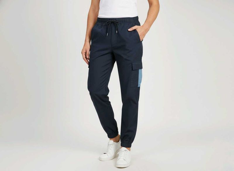 Blue Joggers for Women • Slim Fit