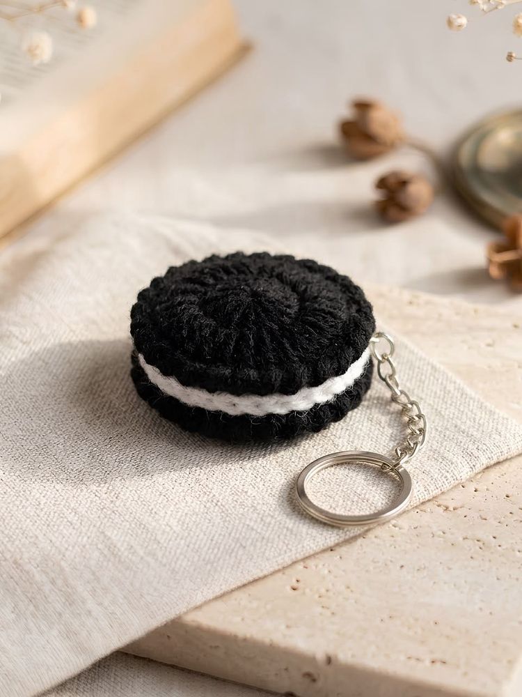 Handmade Cookie Keychain