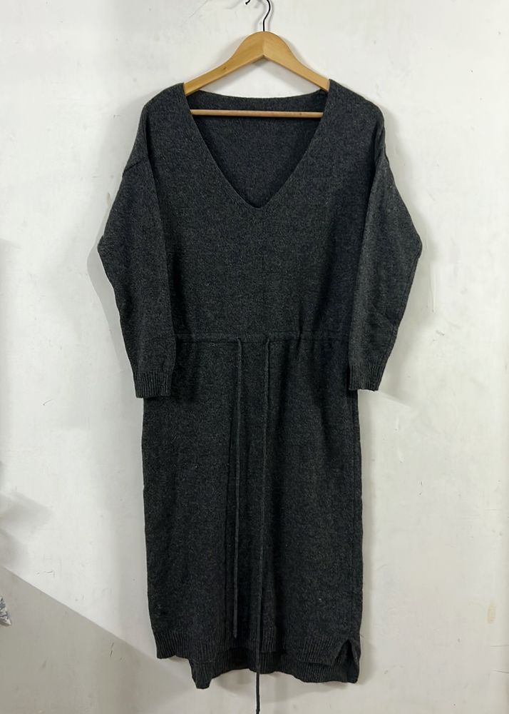 Baggy Woolen Dress
