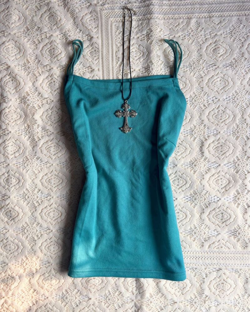Teal Camisole Top