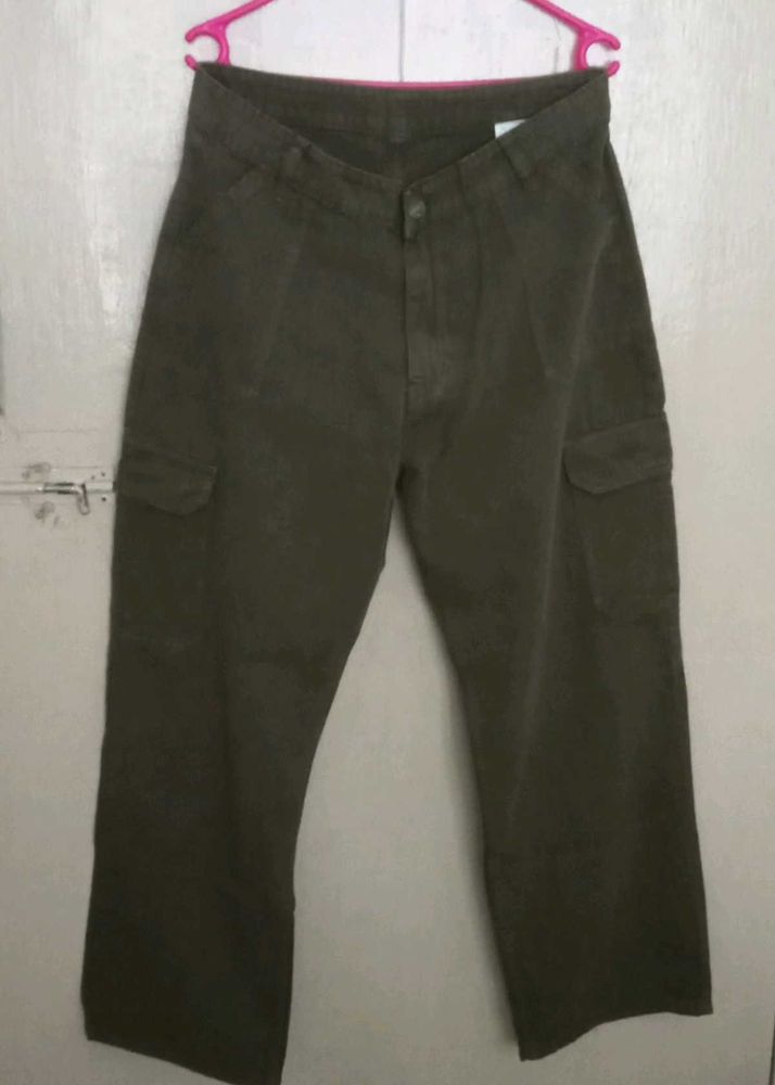 Olive Green Cargo Pants