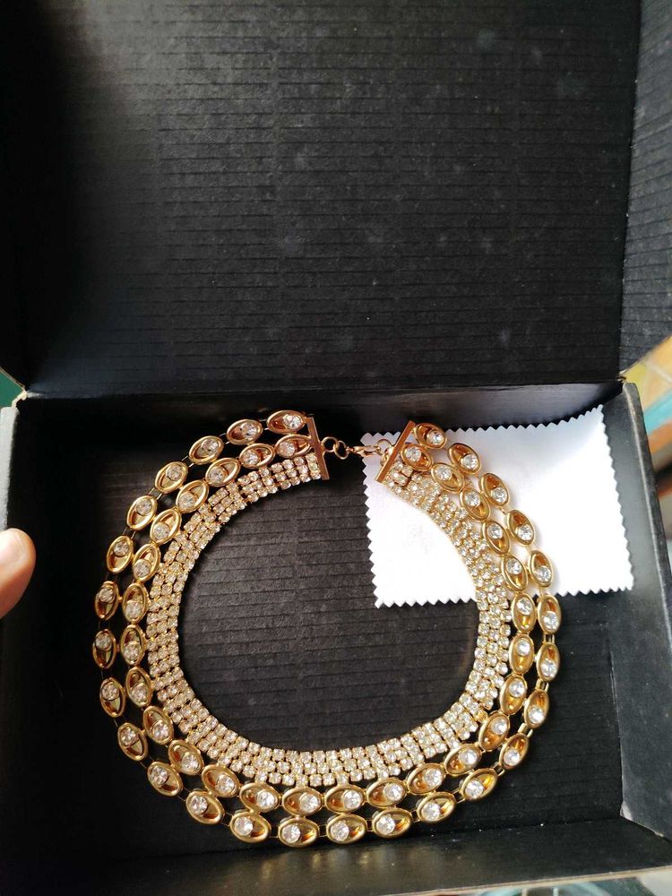 Stunning Rhinestone Choker Necklace