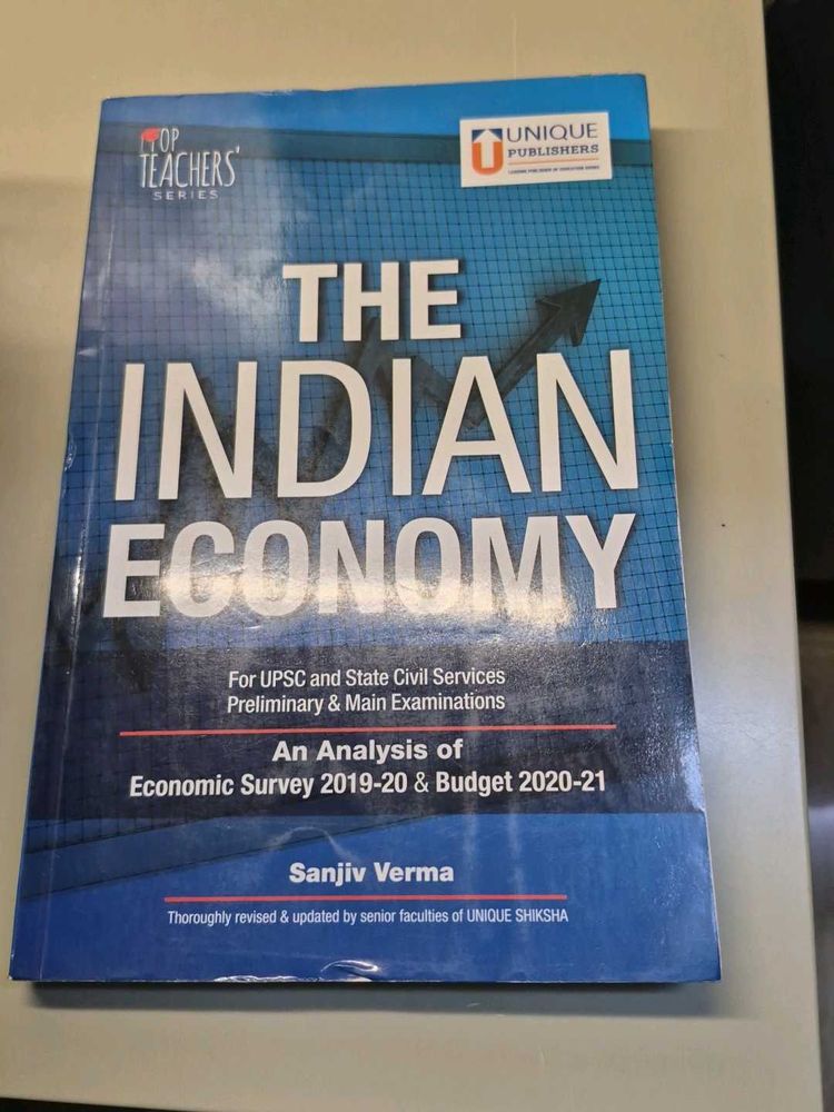 The Indian Economy by Sanjiv Verma