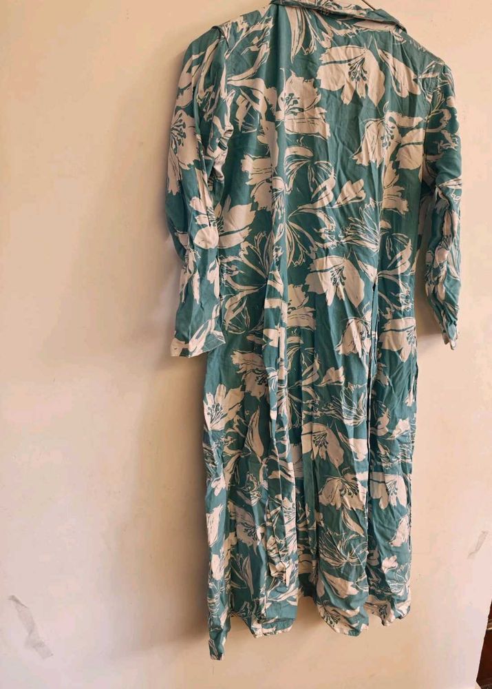 Floral Print Kurta Set