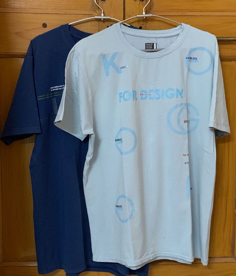 Men's Graphic Print T-Shirts (2-Pack)