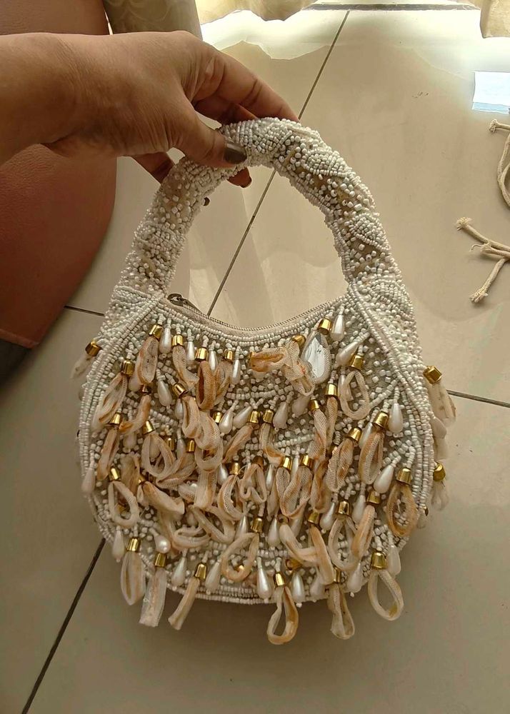 Exquisite Beaded Evening Clutch