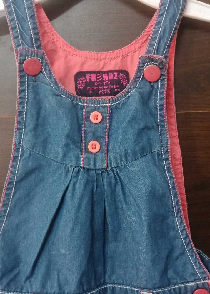 Cute Denim Jumper Dress