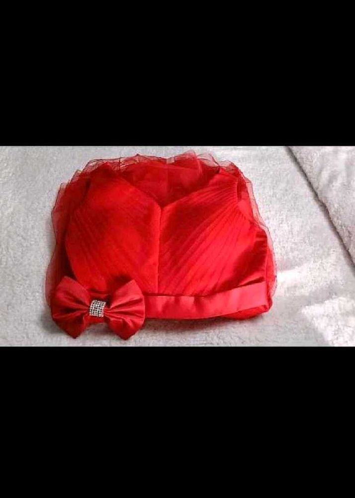 Red gown