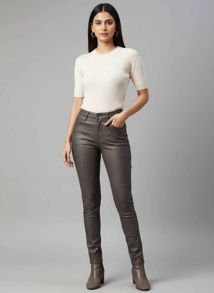 Stylish leather pant for  Women
