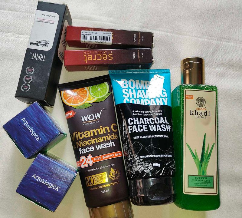 Skincare Bundle: Face Washes &amp; Serum