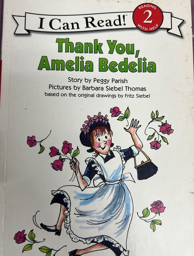 Thank you, Amelia bedelia