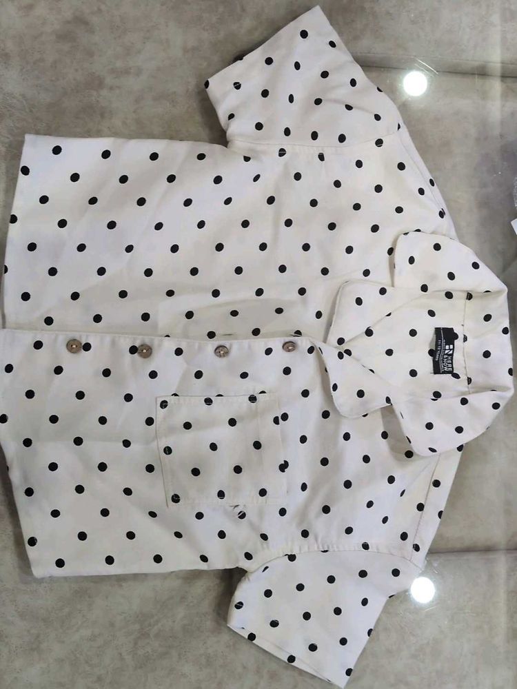 Cute Polka Dot Shirt