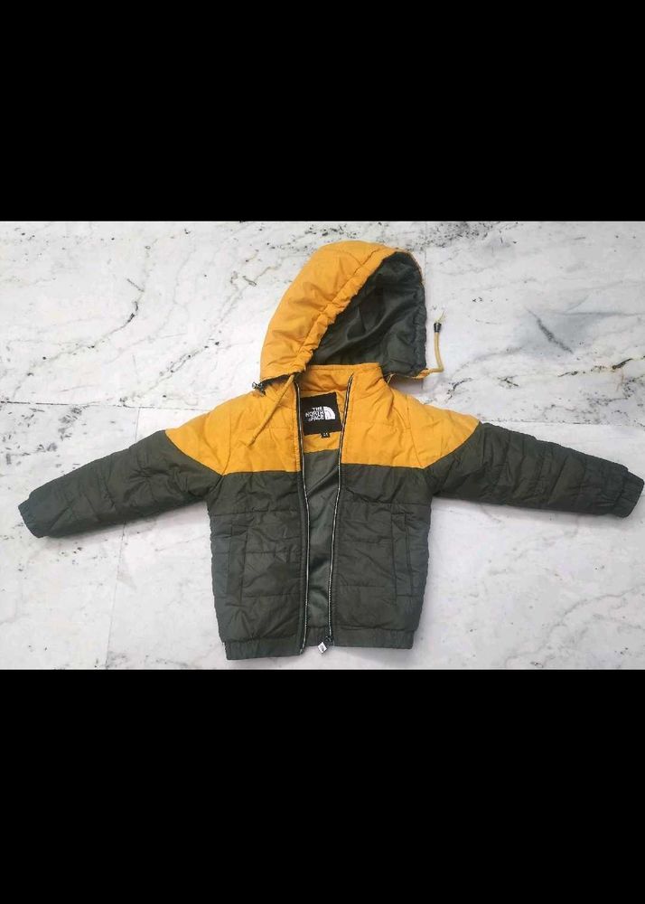 Kids Hooded Puffer Winter Jacket