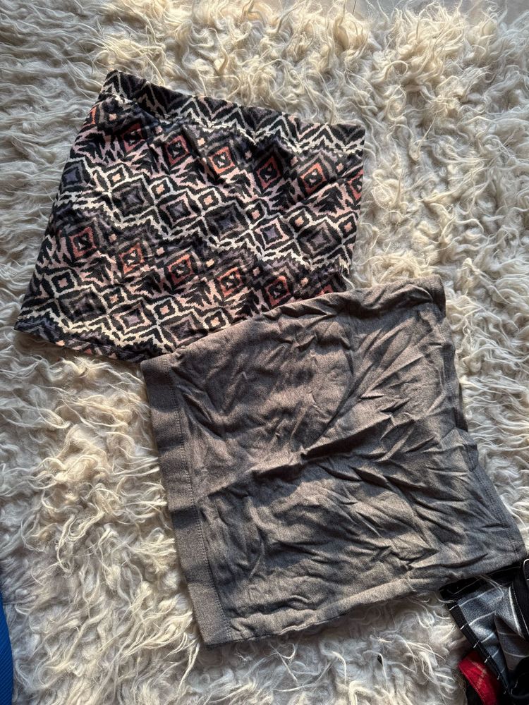 Boho &amp; Grey Tube Tops Set