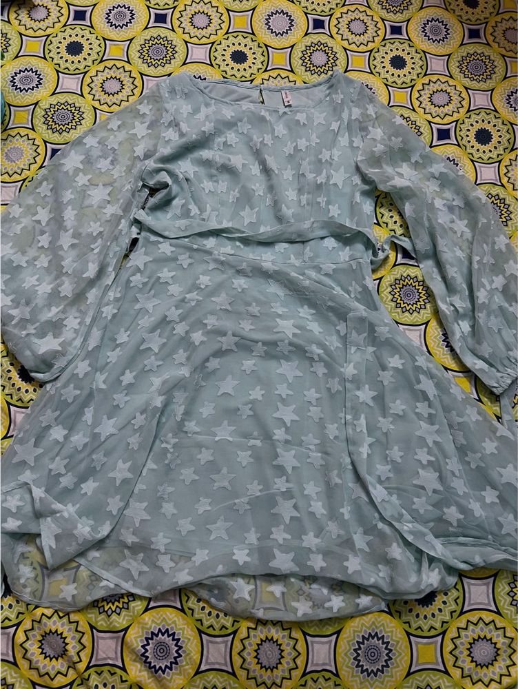 Mint Green Dress