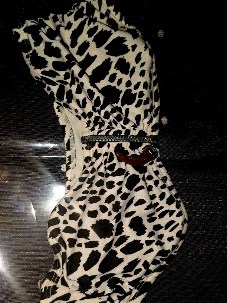 Dalmatian Print Top