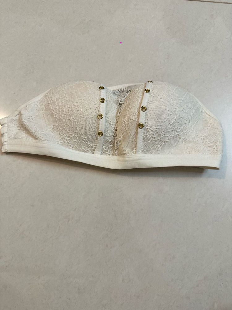 Lace Strapless Bra