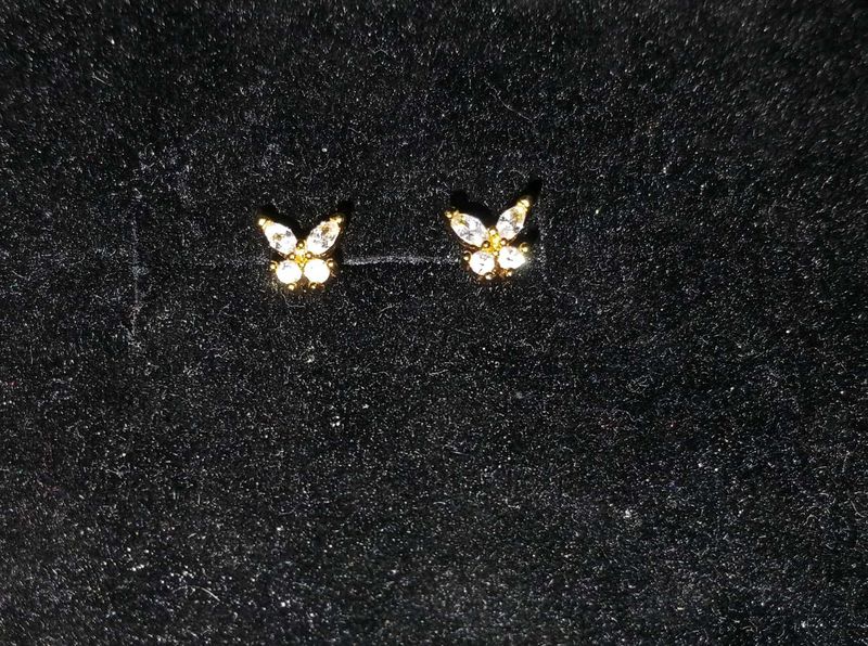 Cute Butterfly Stud Earrings
