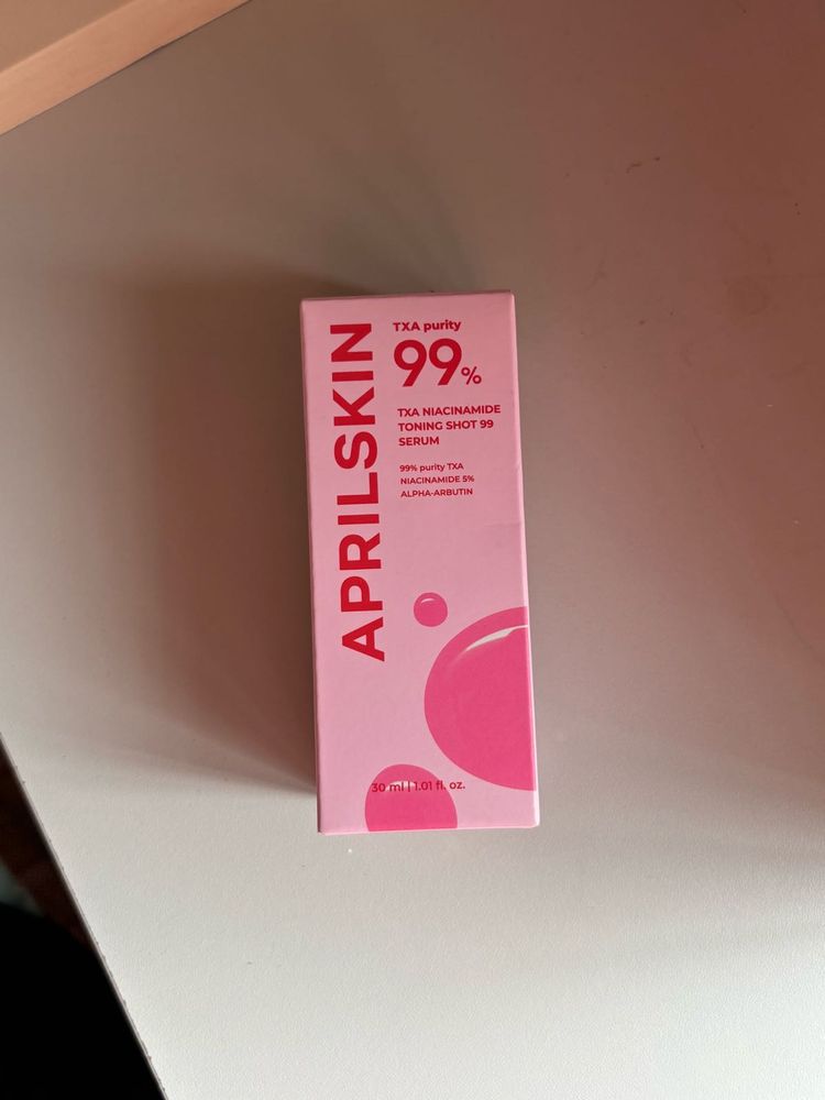 APRIL skin TXA Niacinamide Toning Shot 99 Serum
