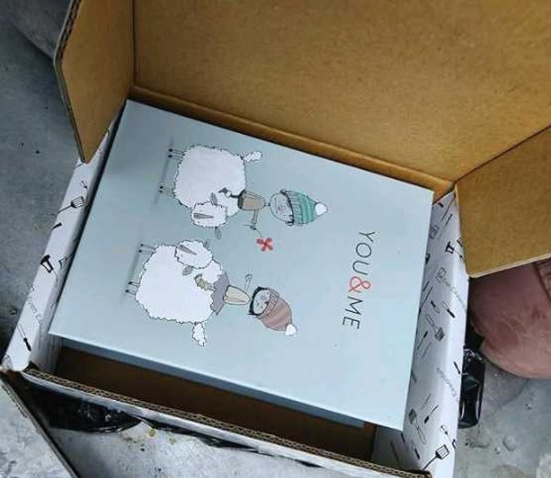 You &amp; Me Cute Sheep photo memory album