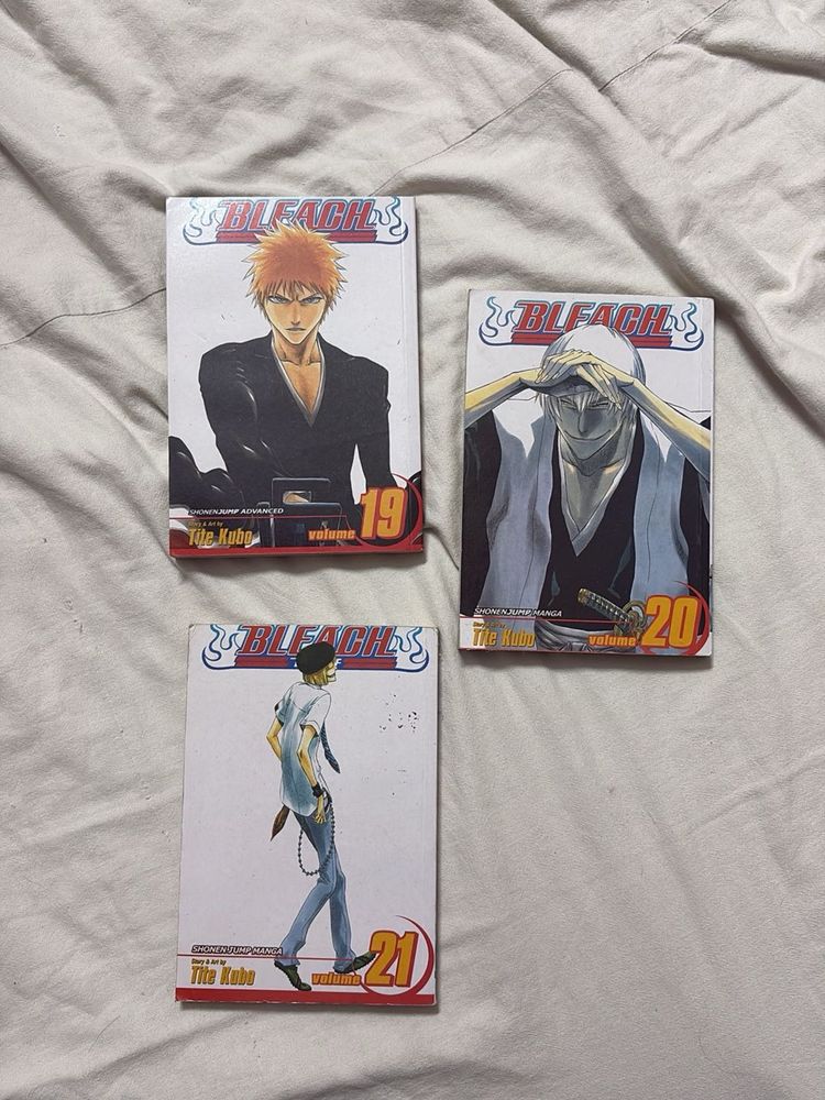 Bleach Manga Volumes 19-21