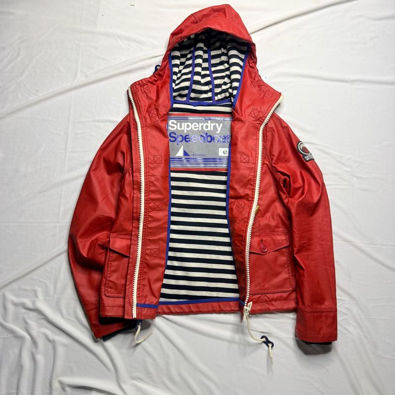 Superdry Red Speedboat Jacket