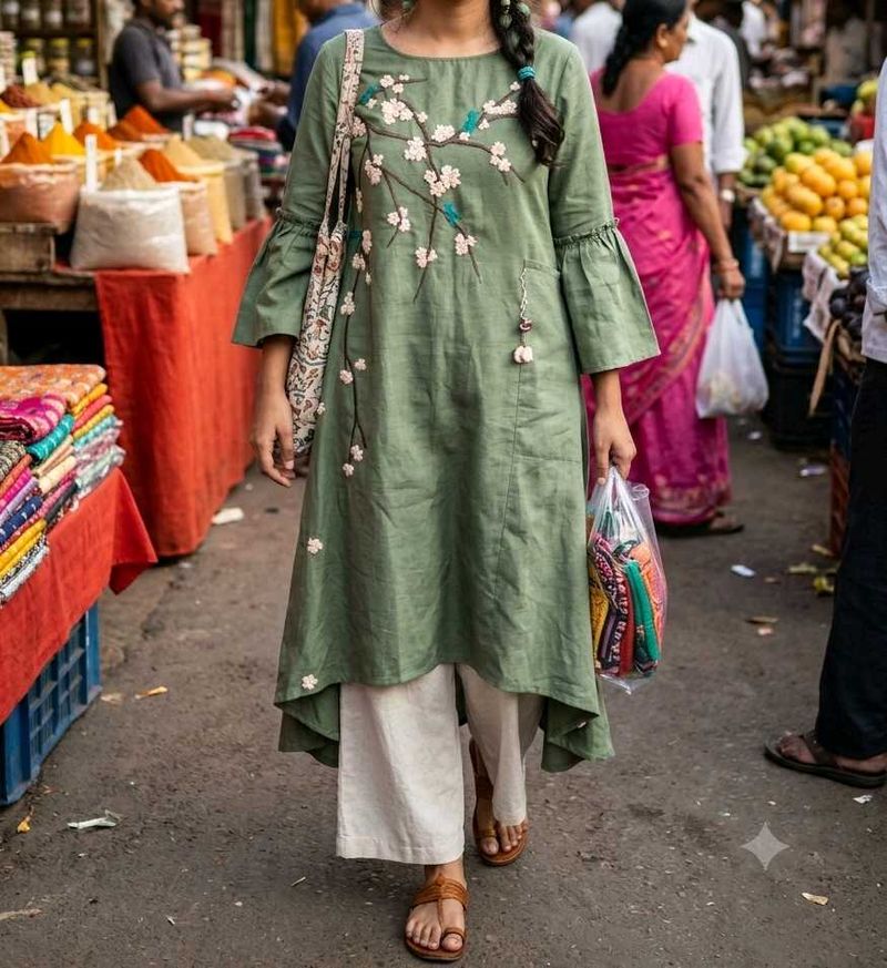 Beautiful Embroidered Kurta