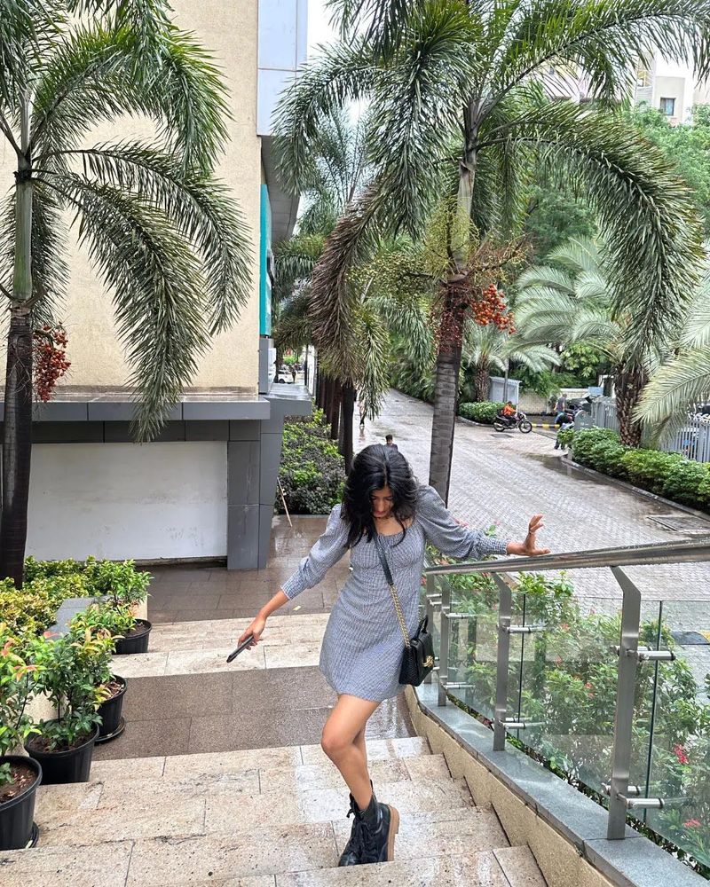 Striped Mini Dress