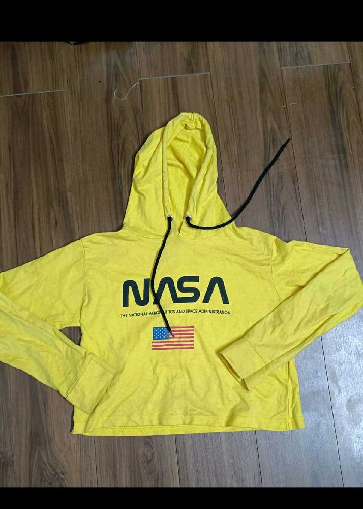Yellow NASA Hoodie