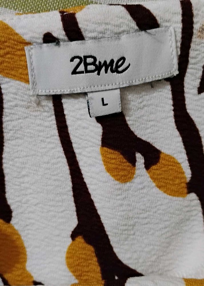 2Bme Printed Tunic Top