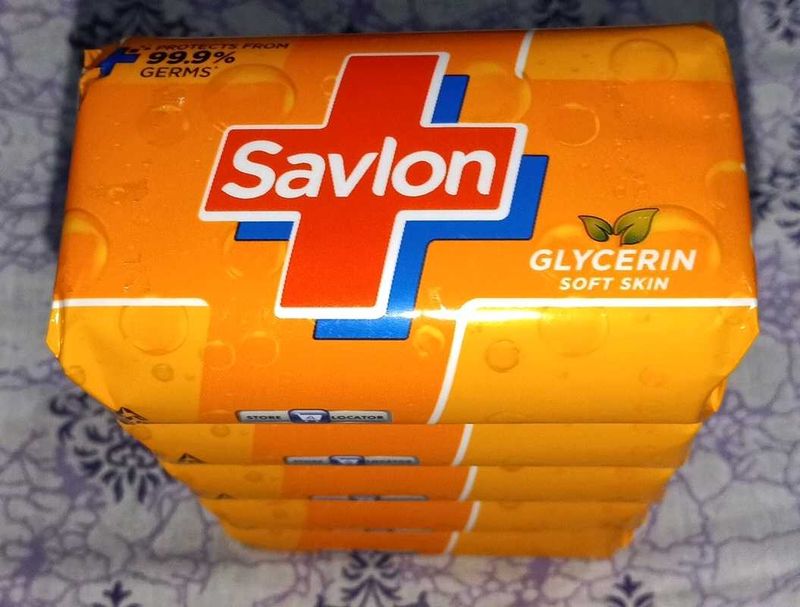 Savlon Glycerin Soap - Pack of 5