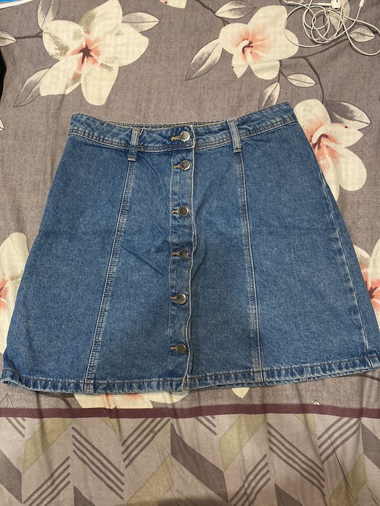 Denim Skirt