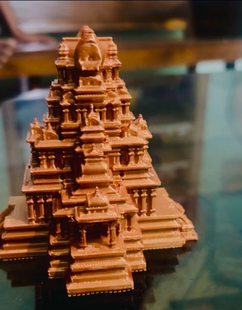 Intricate Temple Idol Showpiece