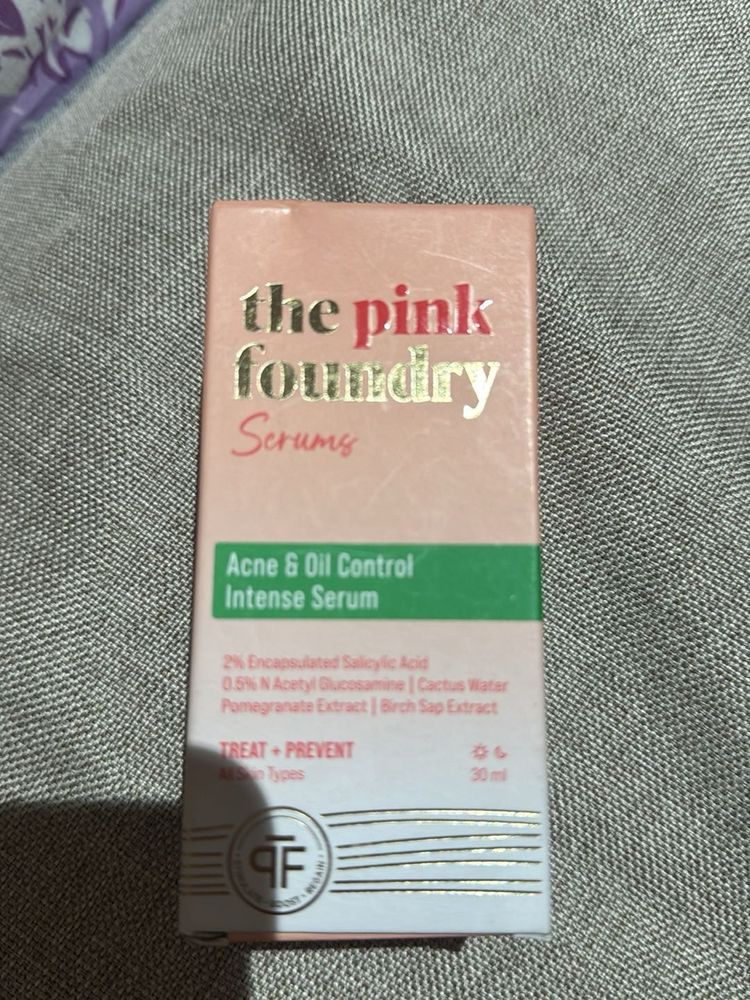 The Pink Foundry Acne &amp; Oil Control Serum
