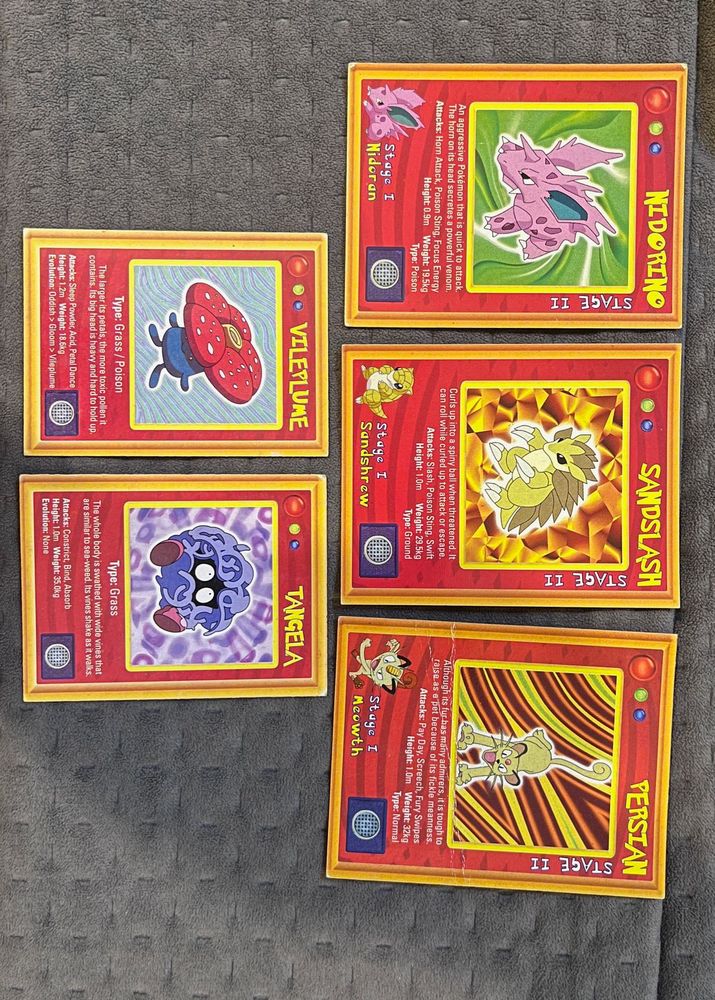 Pokemon Alpenliebe Chase Cards