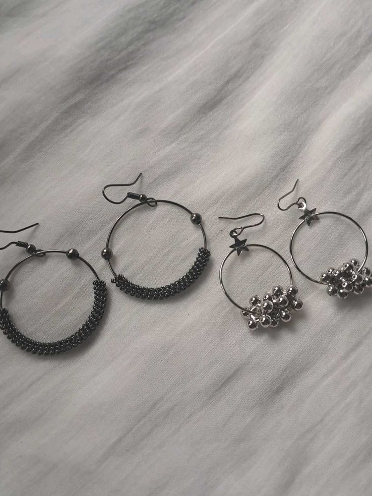 Dynamic Hoop Earrings Set