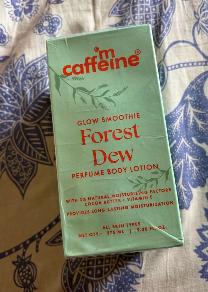 mCaffeine Forest Dew Perfume Body Lotion