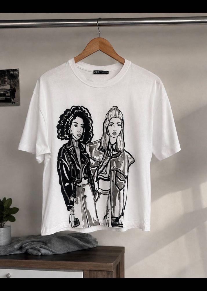 Graphic Print Oversized T-Shirt