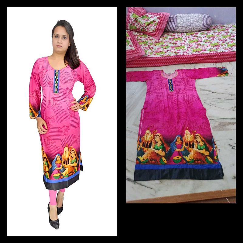 Digital Printed Kurta
