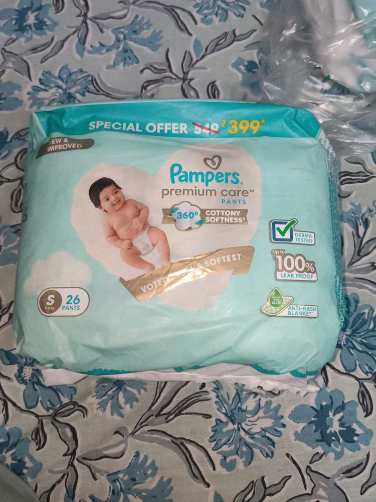 Pampers Premium Care Pants Size S (26 pcs)