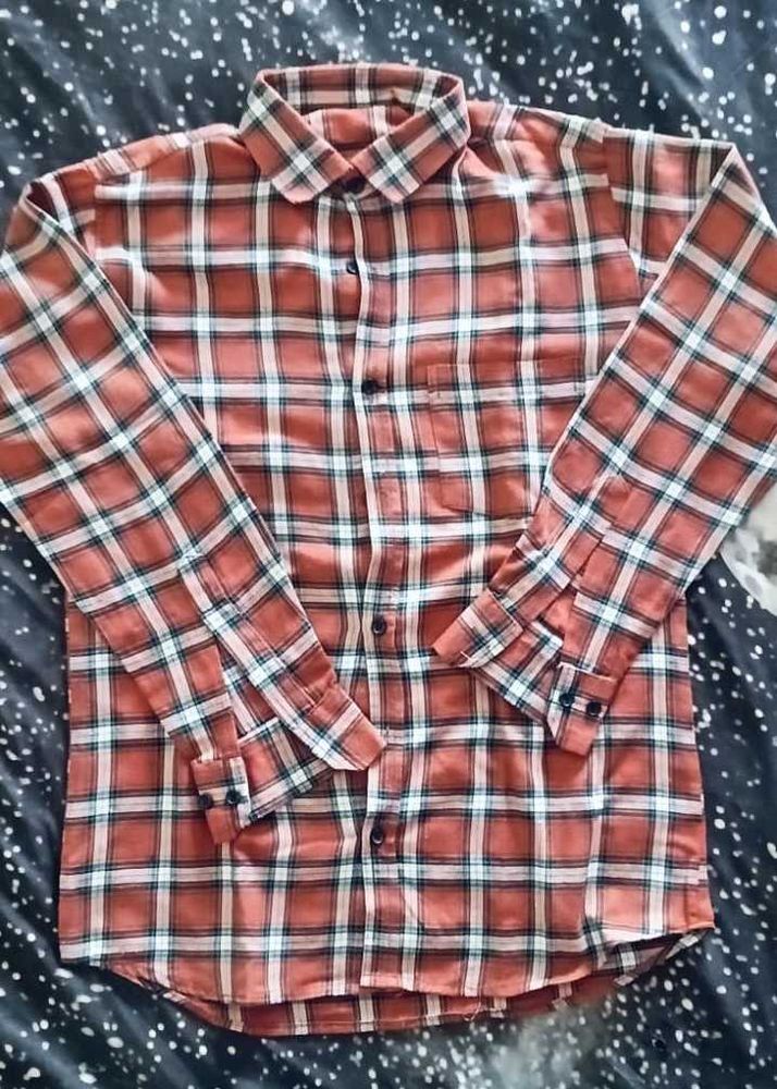 Men's Plaid Long Sleeve Shirt