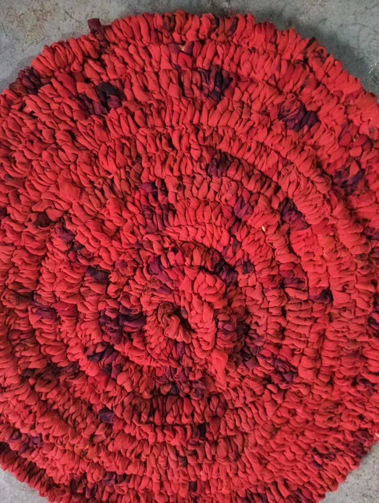 Handmade Round doormat