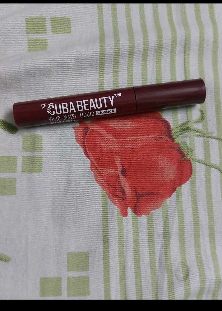 😋💄Matte Finish Maroon Lip Shade