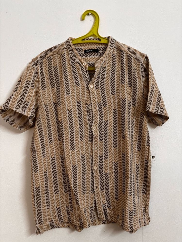 Men's Printed Short Sleeve Shirt