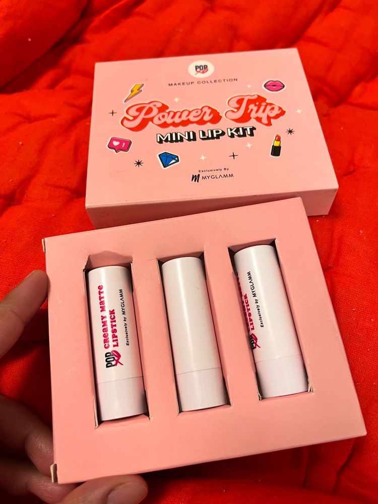 MyGlamm combo Power Trip Mini Lip Kit